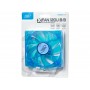 Cooler carcasa DEEPCOOL 120X120X25mm, Albastru, 4 leduri